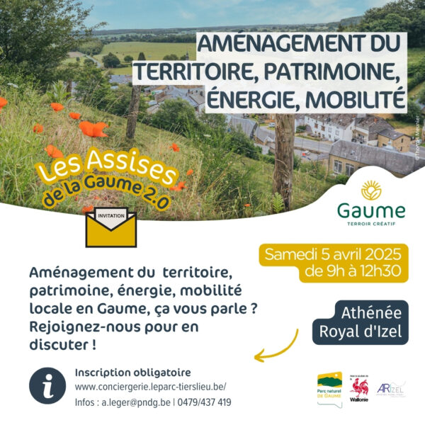 Assises de la Gaume : GT Aménagement du territoire, patrimoine, énergie, mobilité-05.04.25