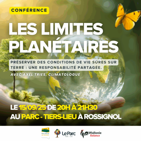 Conférence : Les limites planétaires