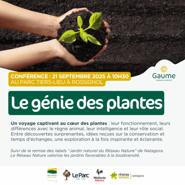 Conférence “Le génie des plantes” et Remise des labels “Jardins naturels du Réseau Nature"
