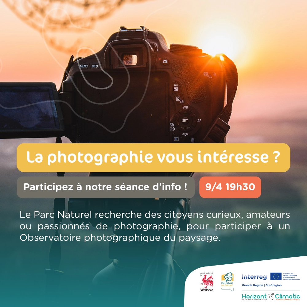 Séance d'information photographie paysagère