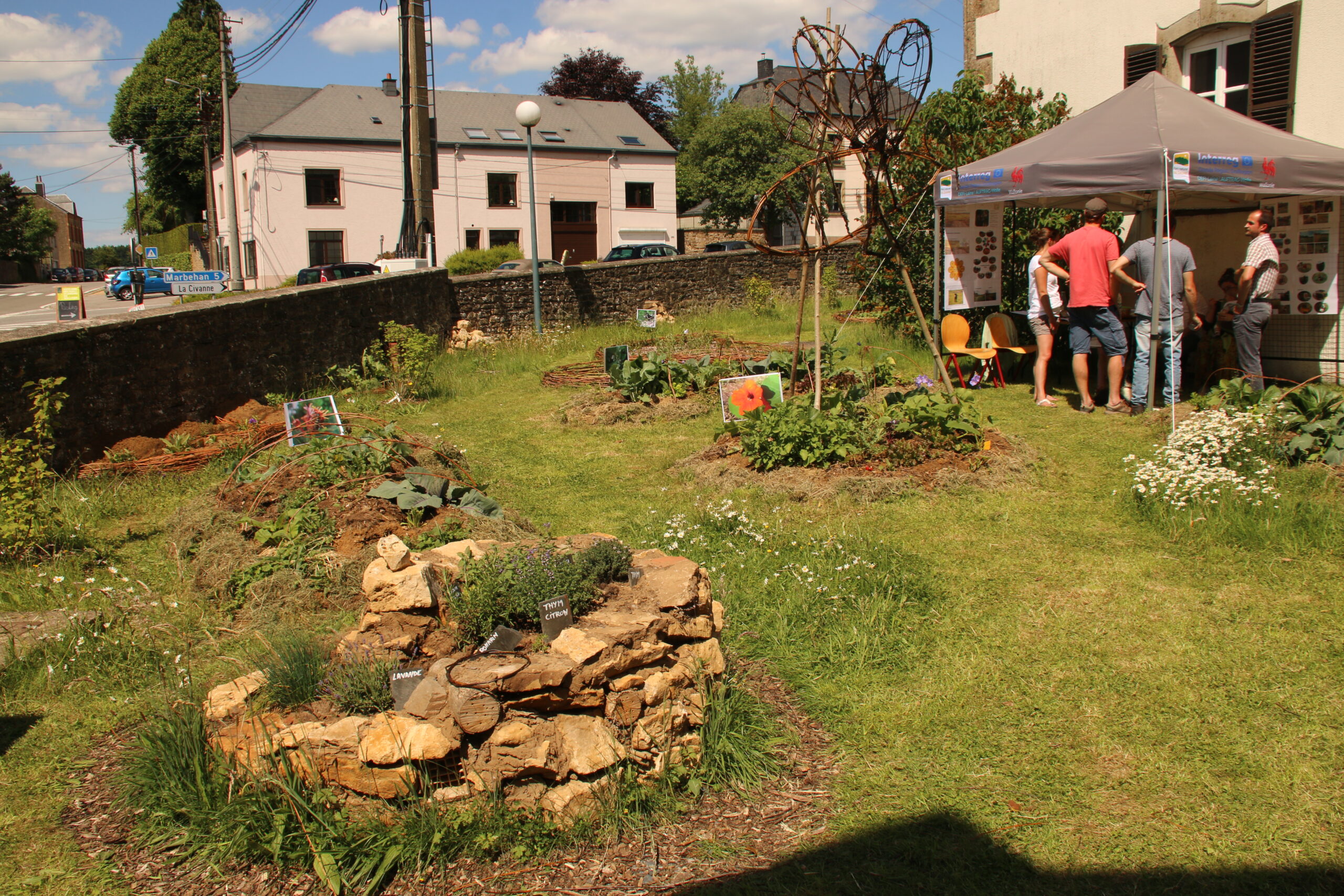 Réalisation d'une spirale aromatique - Festival Nature Rouvroy – Image 2
