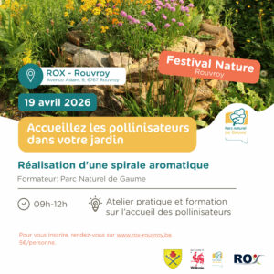 Réalisation d'une spirale aromatique - Festival Nature Rouvroy