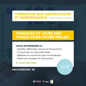Formation : Les sources de financement de mon projet