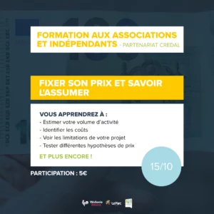 Formation : Trouver le prix juste et l’assumer