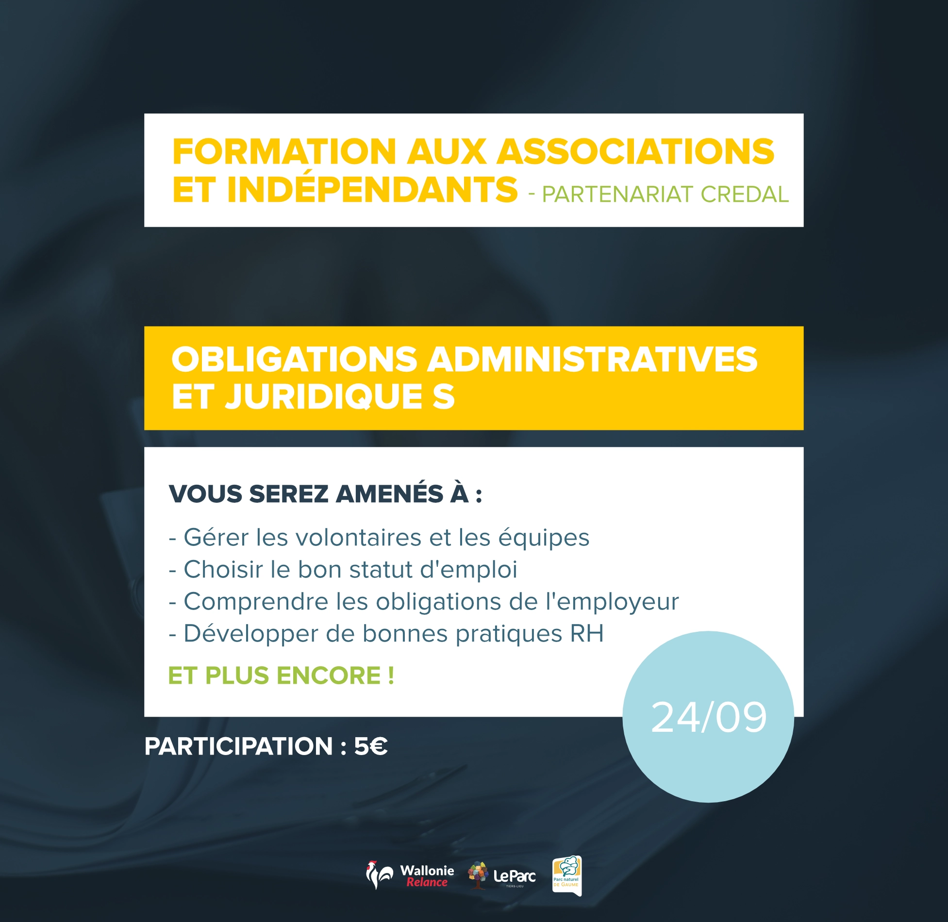 Formation : Obligations administratives et juridiques de ma structure