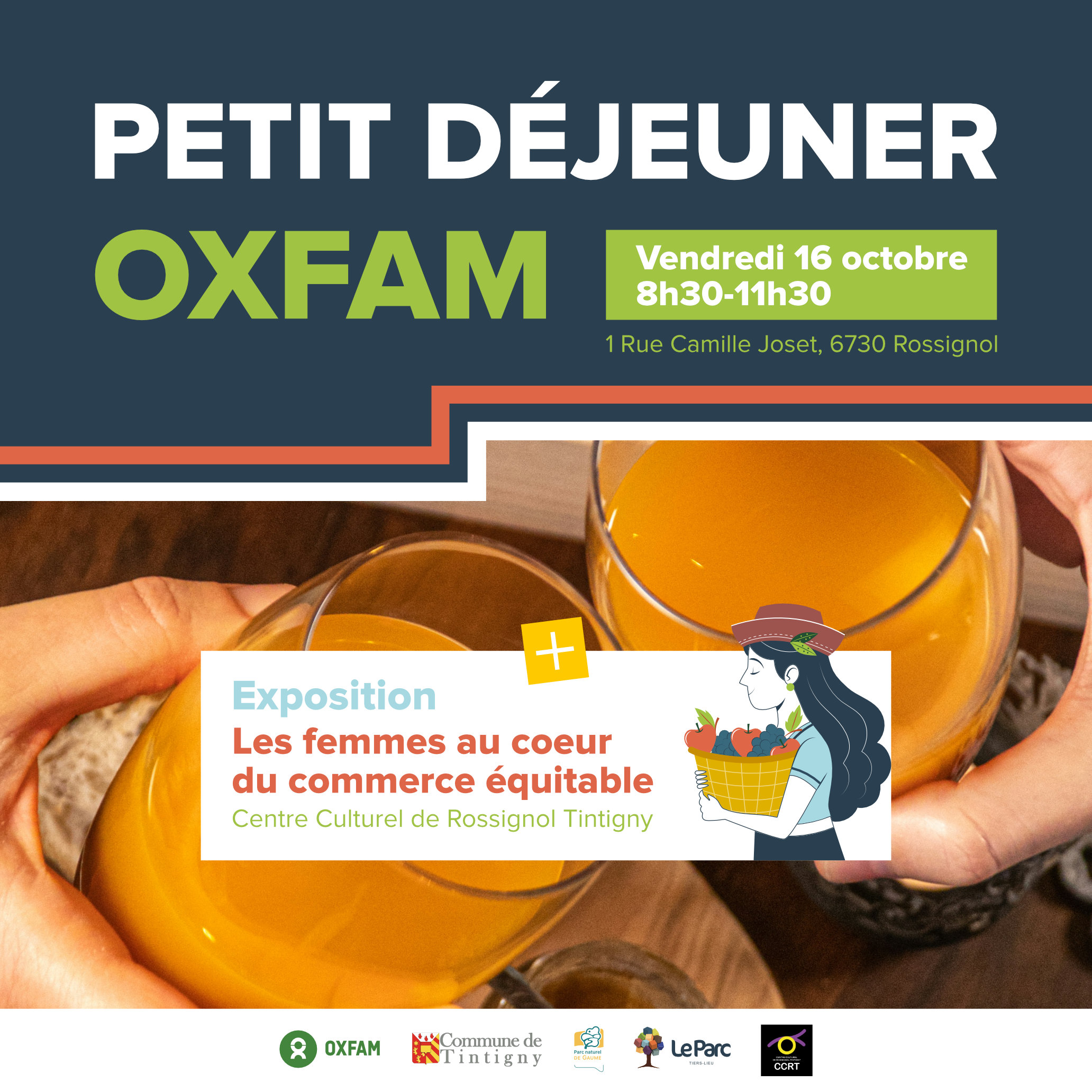 Petit Déjeuner OXFAM au Parc Tiers-lieu